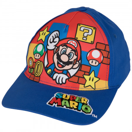 Super Mario Bros. Power-Ups Kid's Baseball Hat